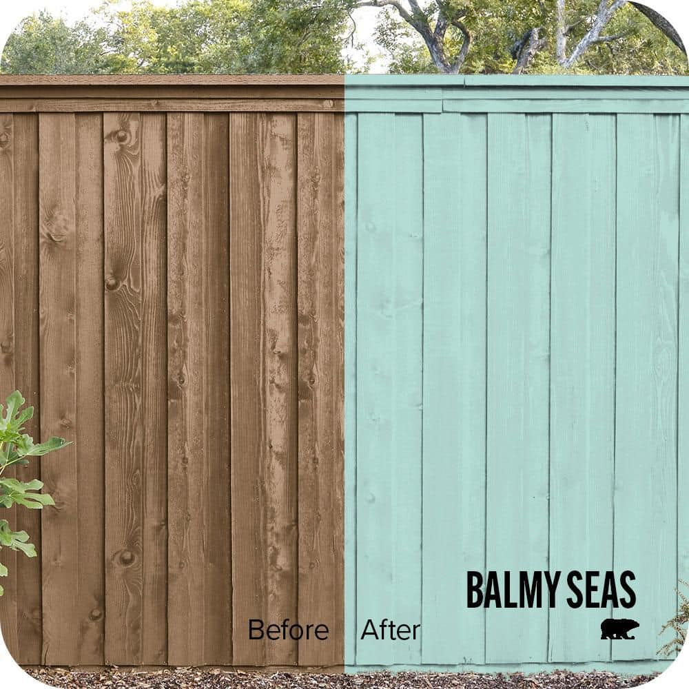 BEHR #490C-3 Color House and Fence Exterior Wood Stain (2)