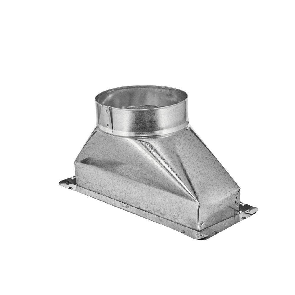 Master Flow 12 in. x 6 in. to 6 in. Universal Register Box with Flange (4)