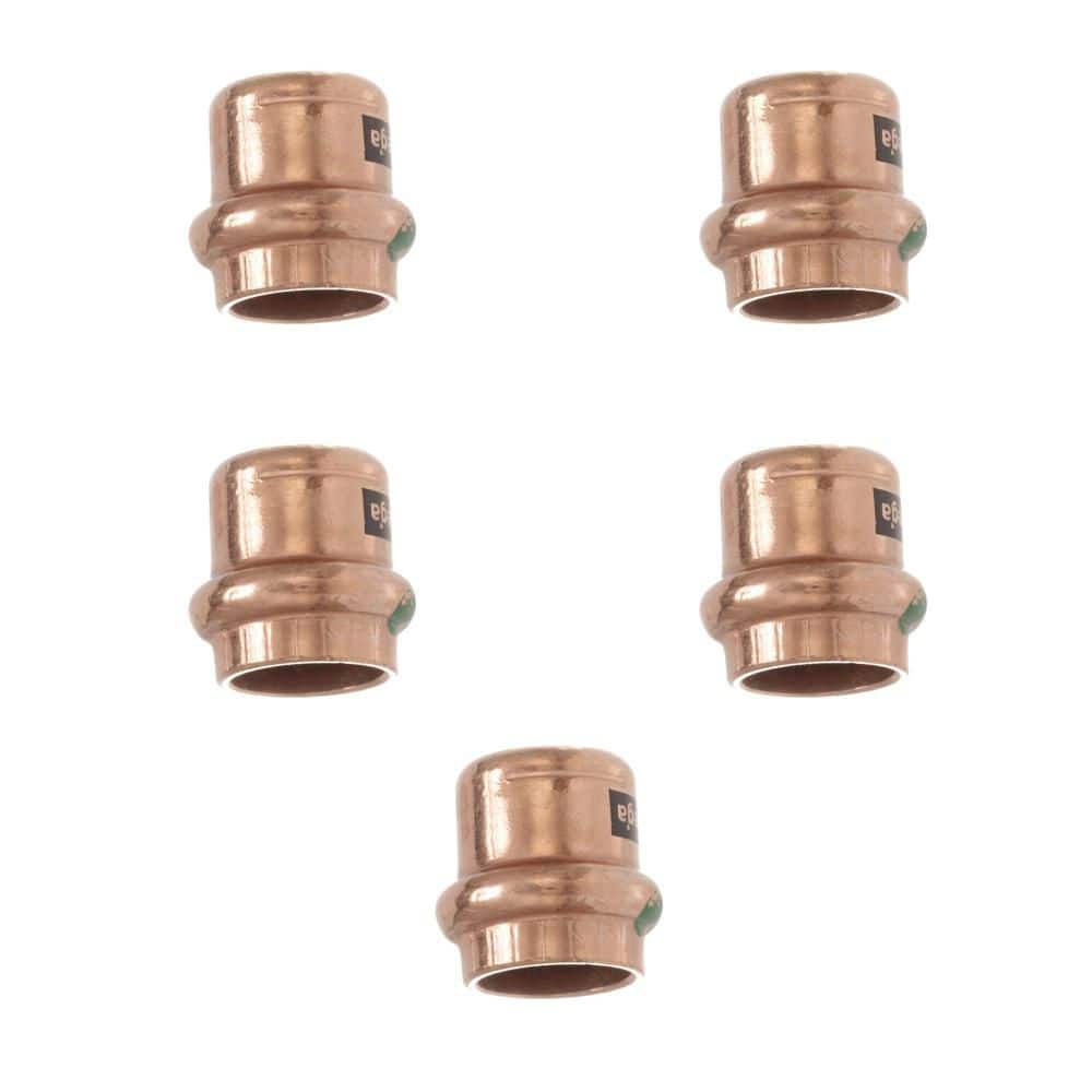 Viega ProPress 1 in. Press Copper Cap (5-Pack)