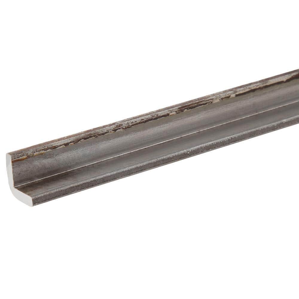 Everbilt 1/2 in. x 4 ft. - 1/8 in. Thick Plain Steel Angle (4)