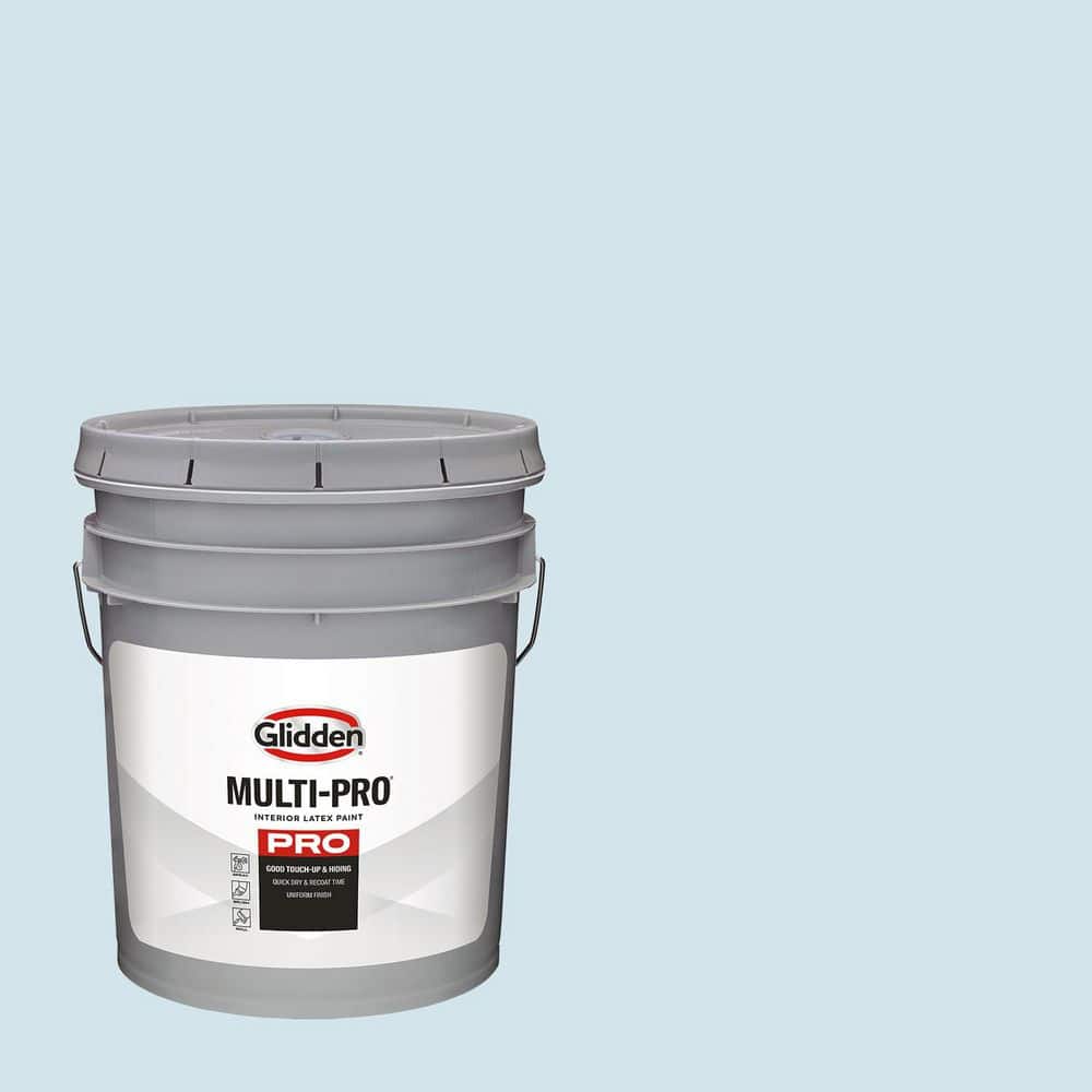 Glidden Multi-Pro 5 gal. PPG1240-1 Ocean Breeze Semi-Gloss Interior Paint