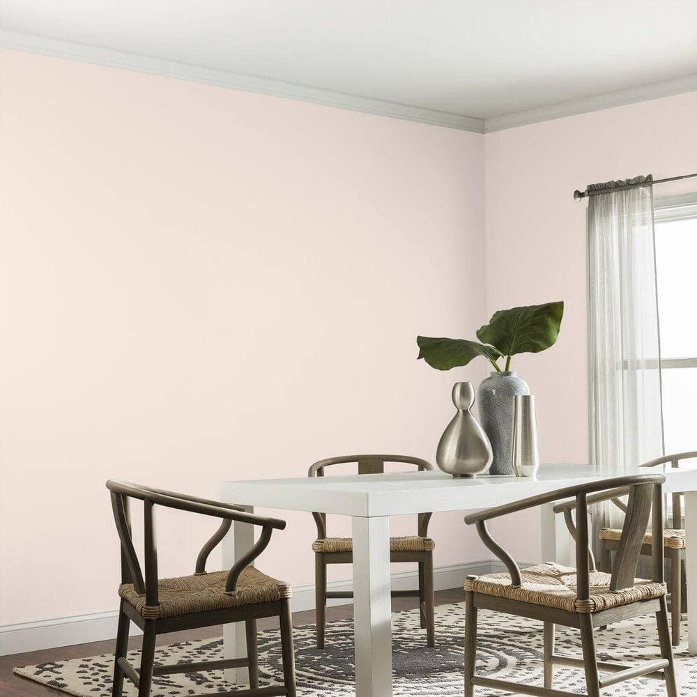 Glidden Ultra-Hide 1 gal. PPG1063-1 Polo Tan Eggshell Interior Paint (4)