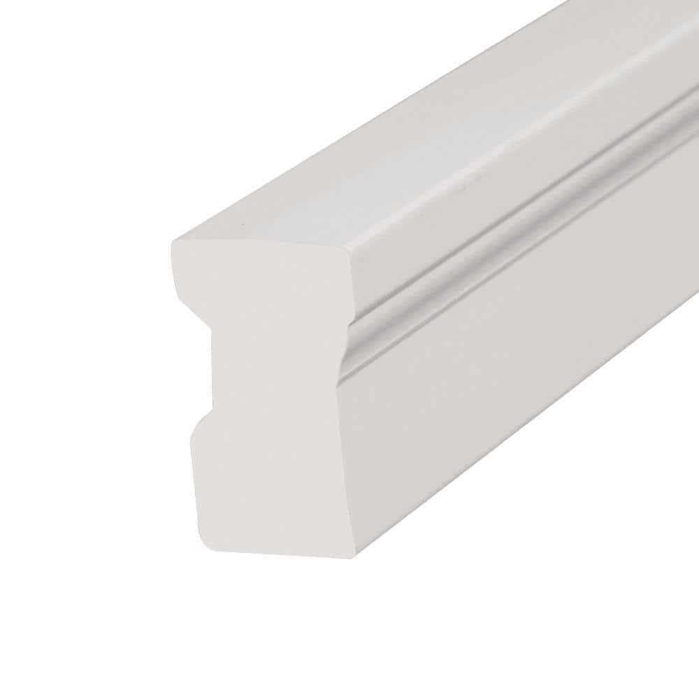 Royal Mouldings 10 ft. x 1-63/64 in. x 1-15/64 in. Vinyl Brick Molding (4)