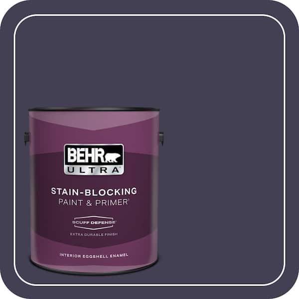 BEHR ULTRA 1 gal. #MQ5-39 Artistic License Extra Durable Eggshell Enamel Interior Paint & Primer (2)