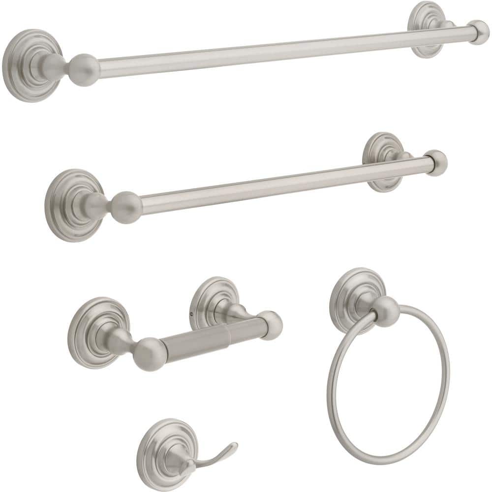 Delta Greenwich Toilet Paper Holder in Brushed Nickel (4)