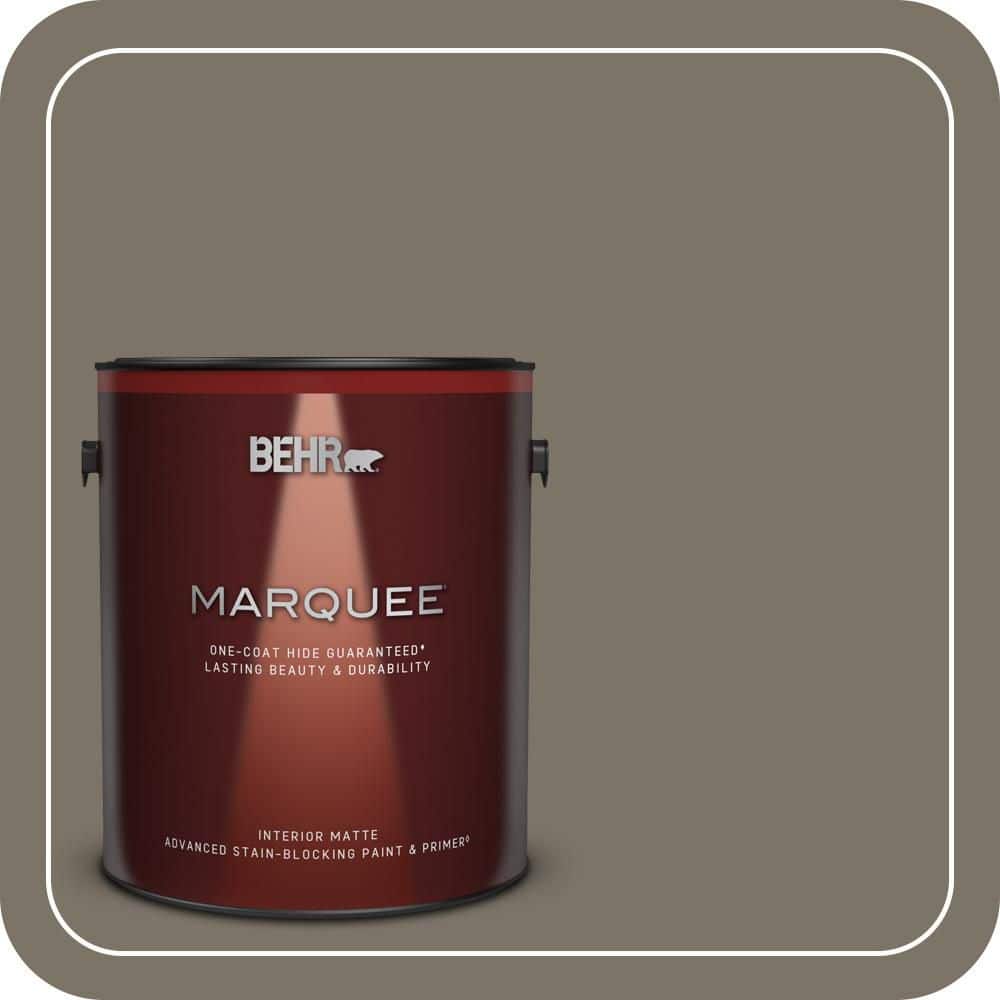 BEHR MARQUEE 1 gal. #QE-38 Rooftop Garden Matte Interior Paint & Primer