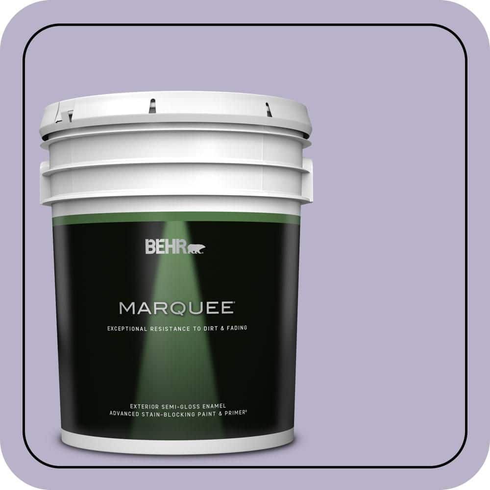 BEHR MARQUEE 5 gal. #S570-3 Bohemianism Semi-Gloss Enamel Exterior Paint & Primer