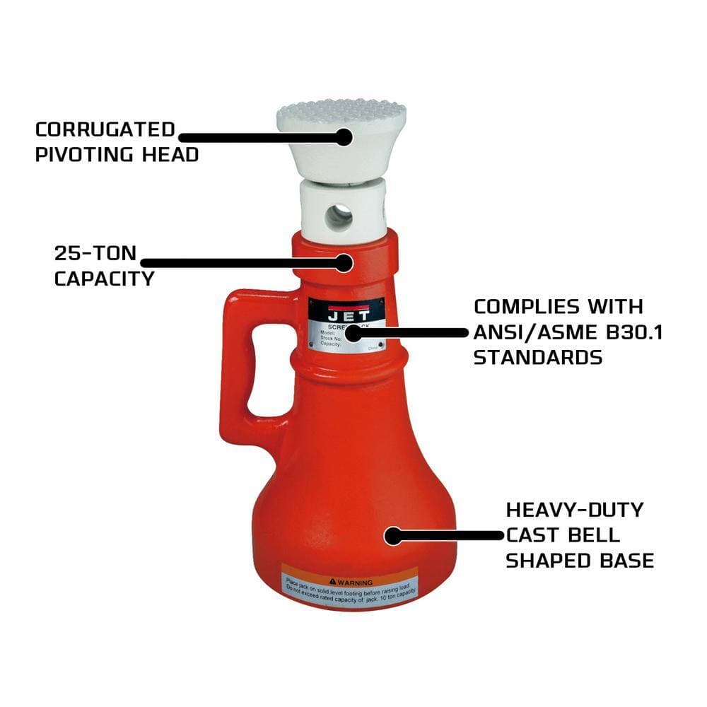 Jet 25-Ton Screw Jack (2)