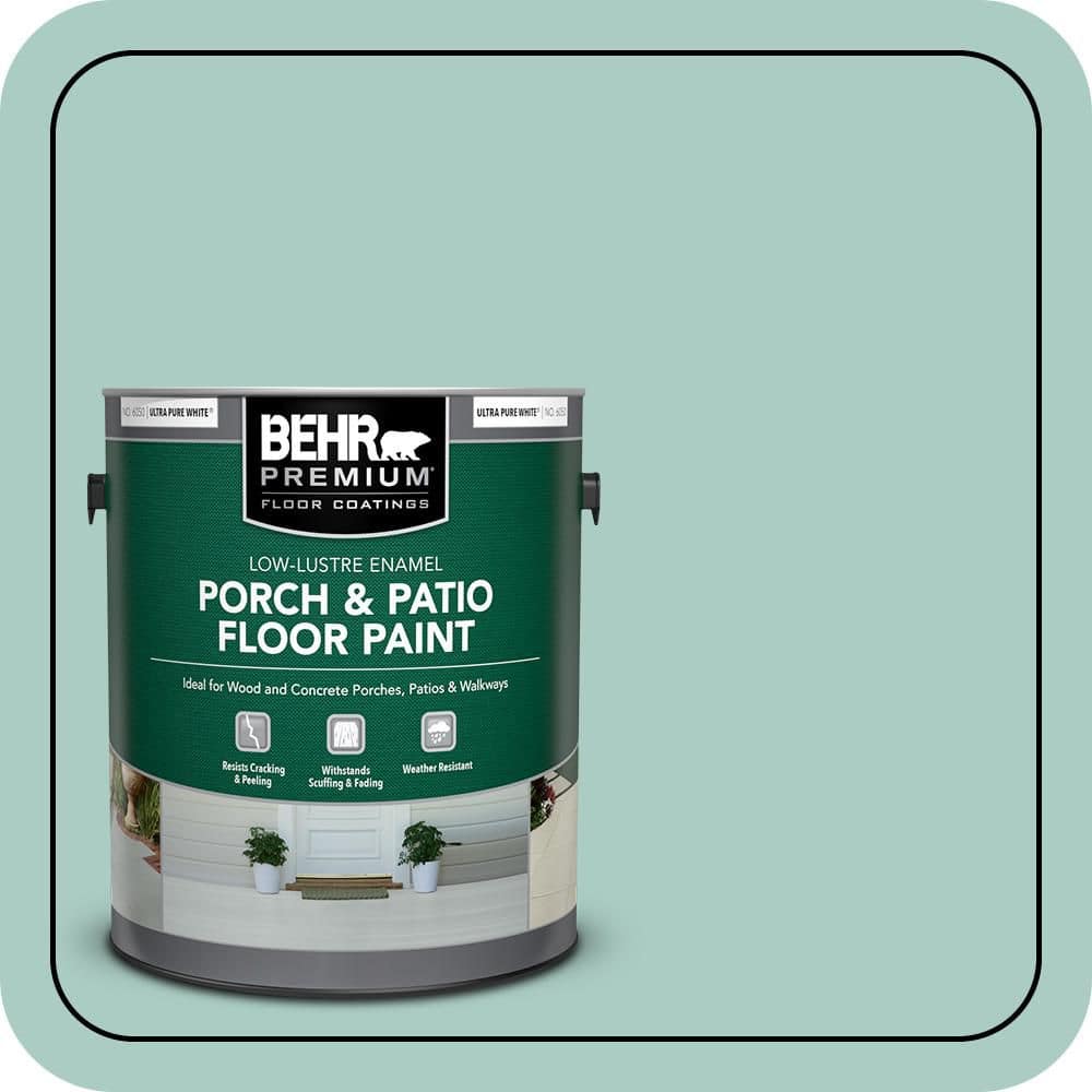BEHR PREMIUM #M440-3 Low-Lustre Enamel Interior/Exterior Porch and Patio Floor Paint (1)