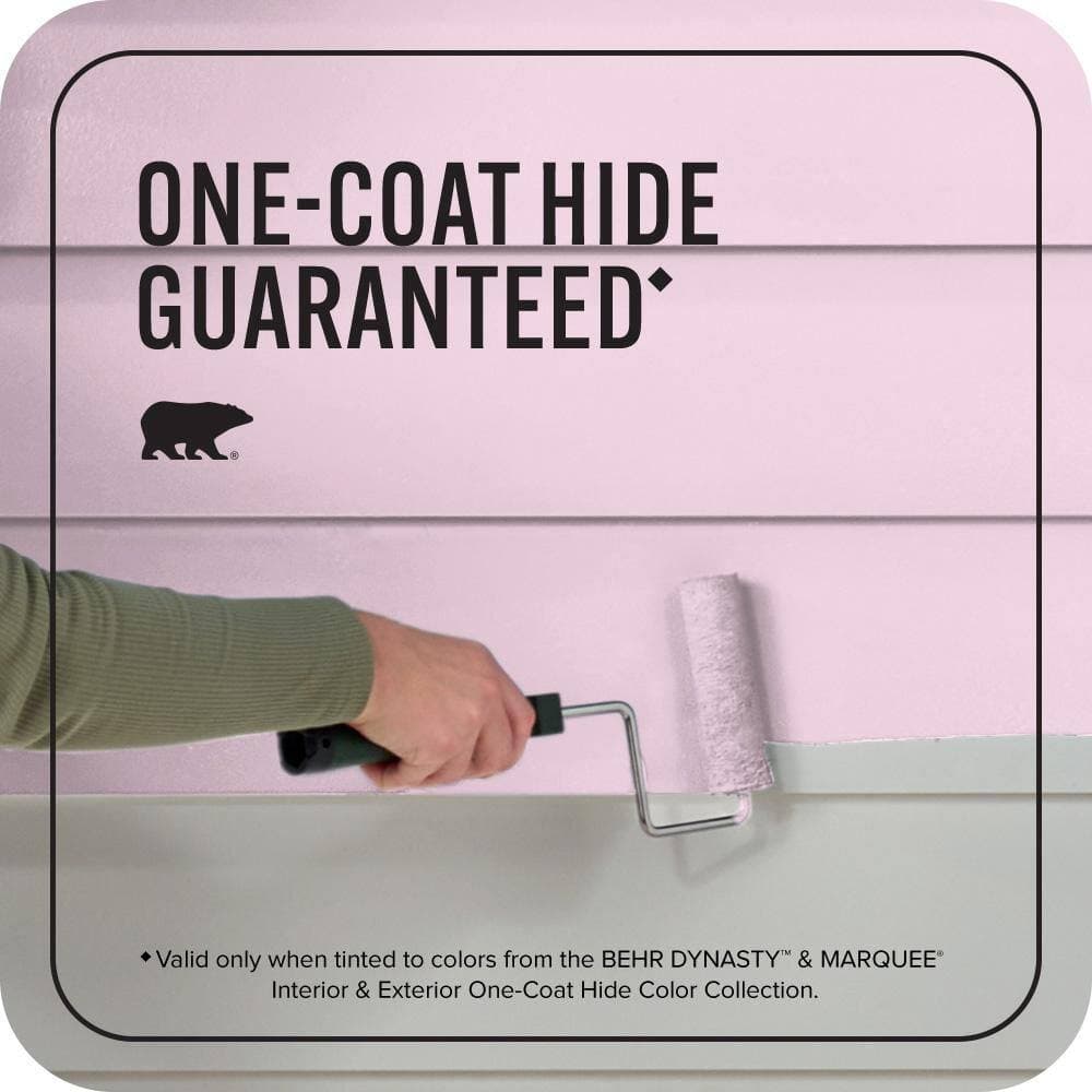 BEHR MARQUEE 1 gal. #690A-2 Hopeful Flat Exterior Paint & Primer (3)