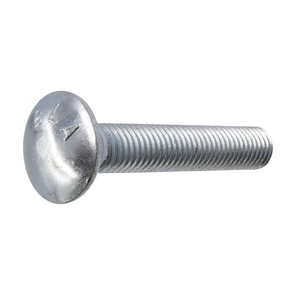 Everbilt 1/2 in.-13 x 5-1/2 in. Zinc Plated Carriage Bolt (2)