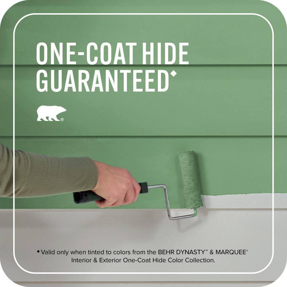 BEHR MARQUEE 1 gal. #450D-6 Shire Green Flat Exterior Paint & Primer (3)
