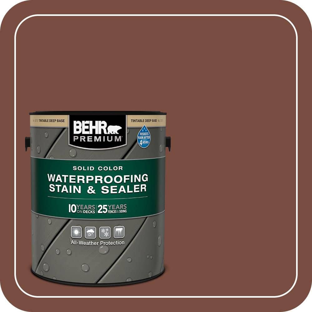 BEHR PREMIUM #PPU2-19 Color Waterproofing Exterior Wood Stain and Sealer (1)