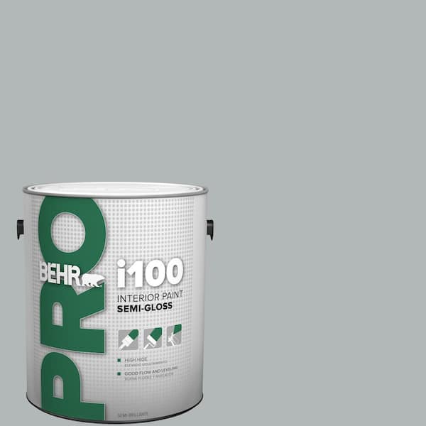BEHR PRO 1 gal. #N450-3 Meteor Shower Semi-Gloss Interior Paint (2)