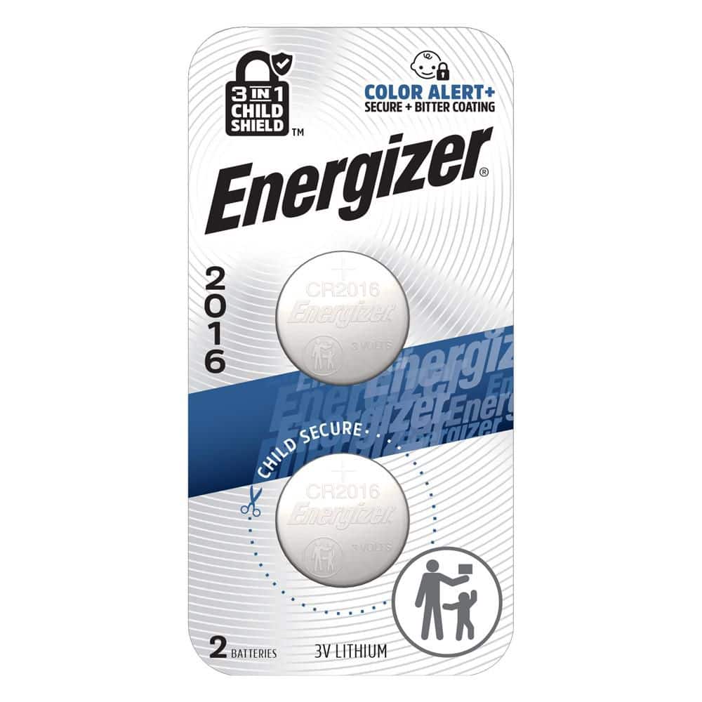 Unbranded 2016 Batteries (2 Pack), 3V Lithium Coin Batteries