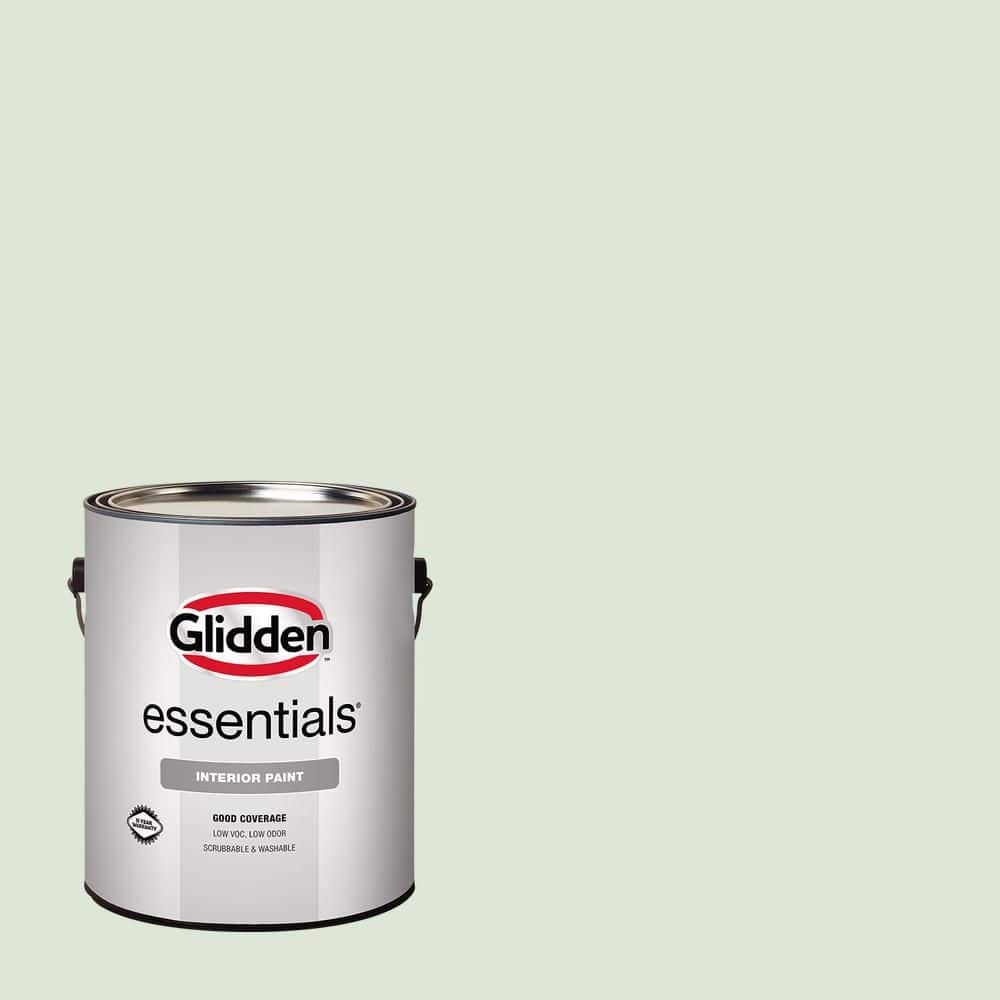 Glidden Essentials 1 gal. PPG1127-1 Lime Daquiri Flat Interior Paint