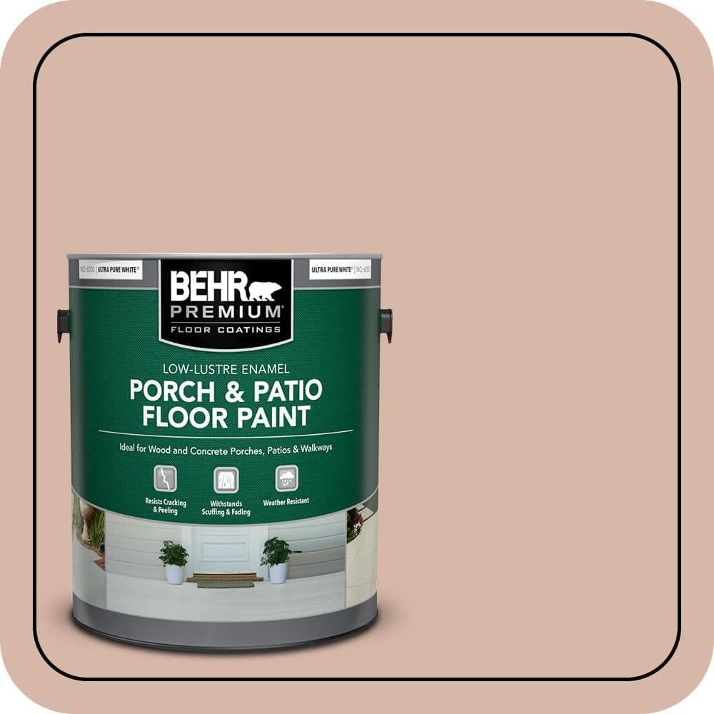 BEHR PREMIUM #S190-3 Textured Low-Lustre Enamel Interior/Exterior Porch and Patio Anti-Slip Floor Paint (1)