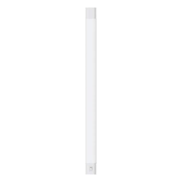 PRIVATE BRAND UNBRANDED 24 in. Plug-In White Integrated LED Linkable Under Cabinet Light, Soft White 3000K