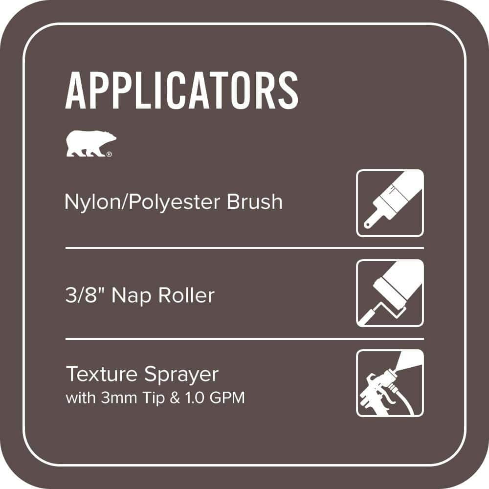BEHR PREMIUM #ECC-28-3 Textured Low-Lustre Enamel Interior/Exterior Porch and Patio Anti-Slip Floor Paint (4)