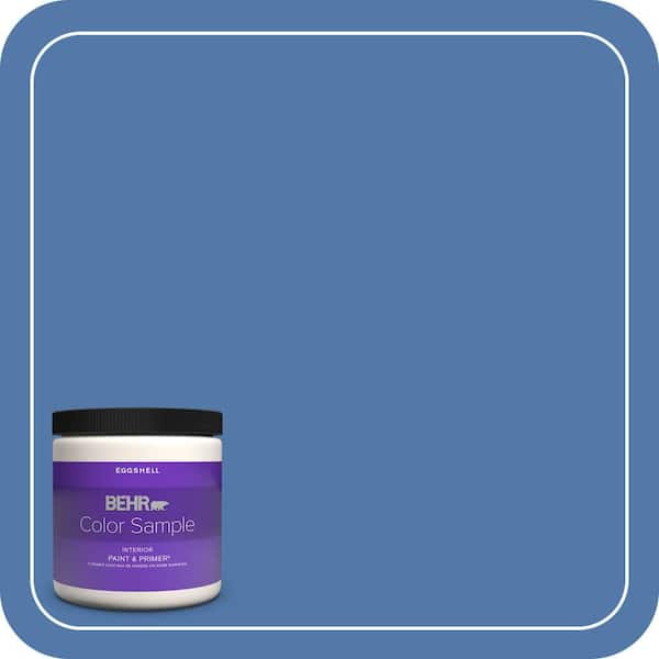 BEHR PREMIUM PLUS Home Decorators Collection #HDC-FL13-6 Baltic Blue Flat & Primer (2)