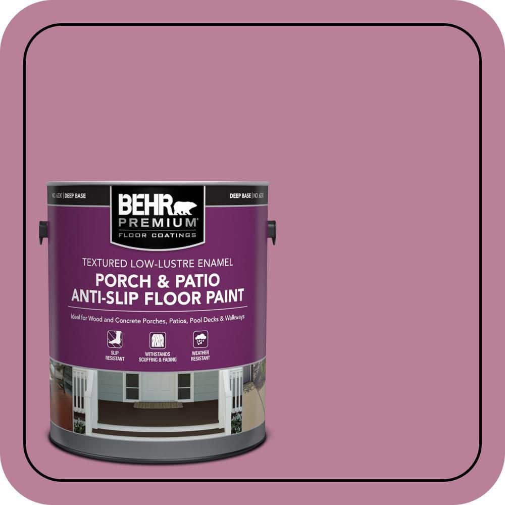 BEHR PREMIUM #M130-5 Low-Lustre Enamel Interior/Exterior Porch and Patio Floor Paint (1)