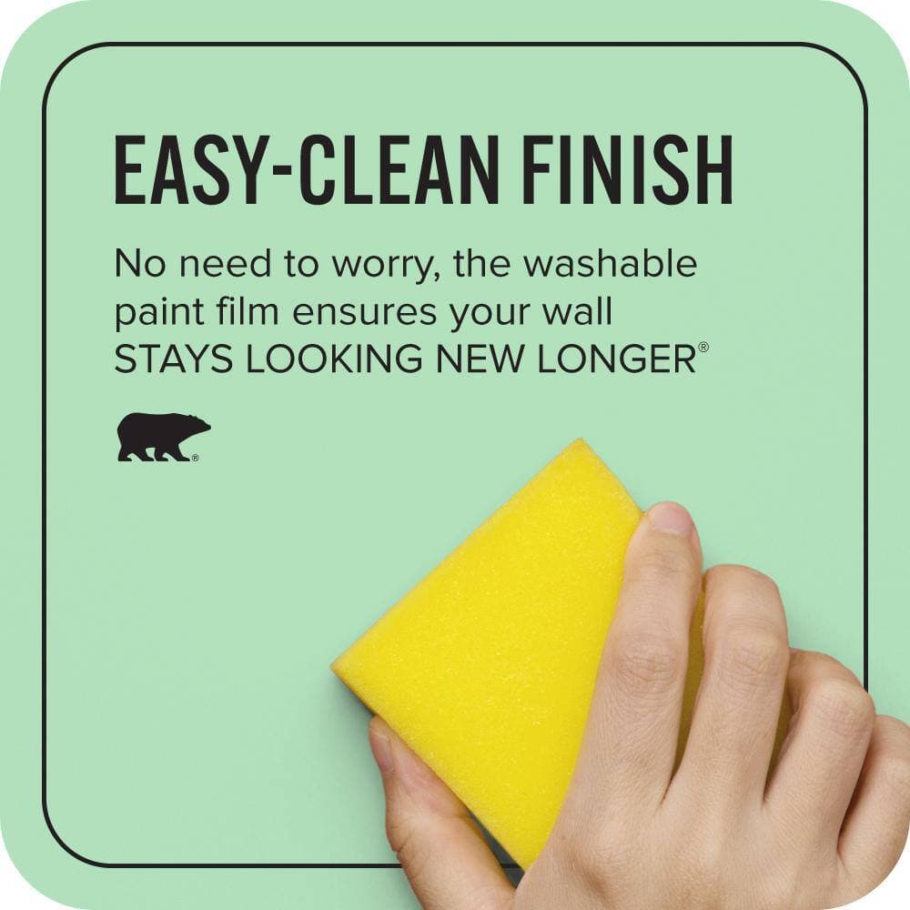 BEHR ULTRA 1 gal. #P400-3 Folk Tale Extra Durable Flat Interior Paint & Primer (4)