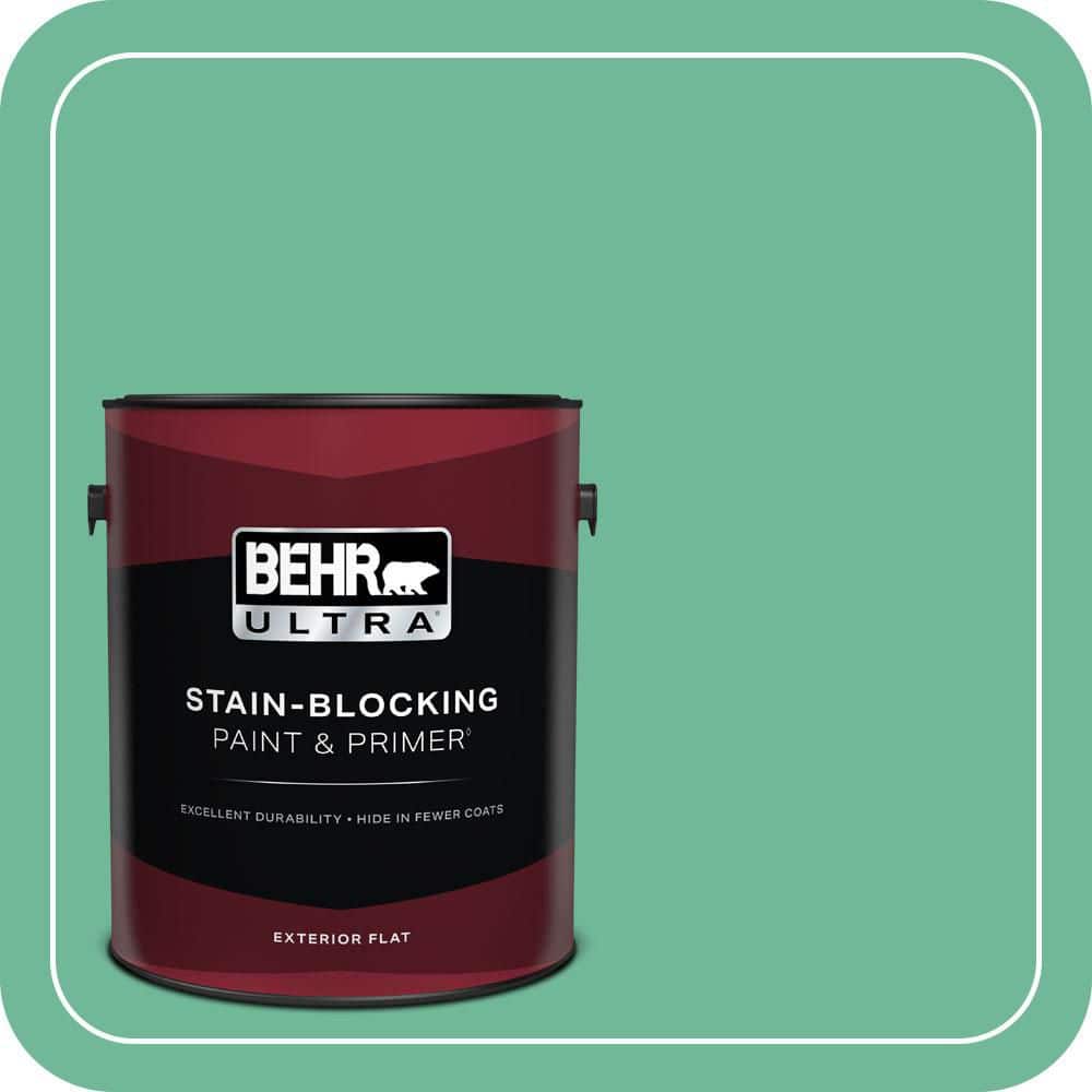 BEHR ULTRA 1 gal. #MQ6-41 Farmers Market Flat Exterior Paint & Primer
