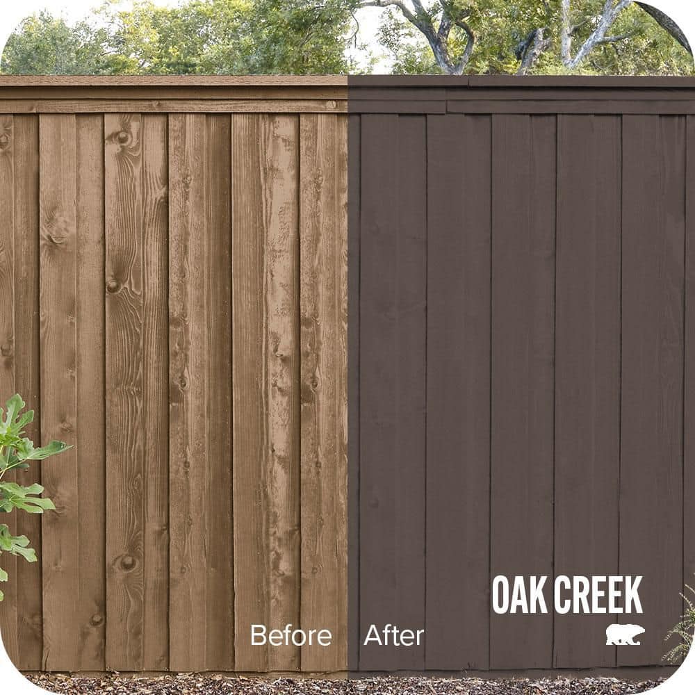 BEHR #HDC-AC-07 Color House and Fence Exterior Wood Stain (2)