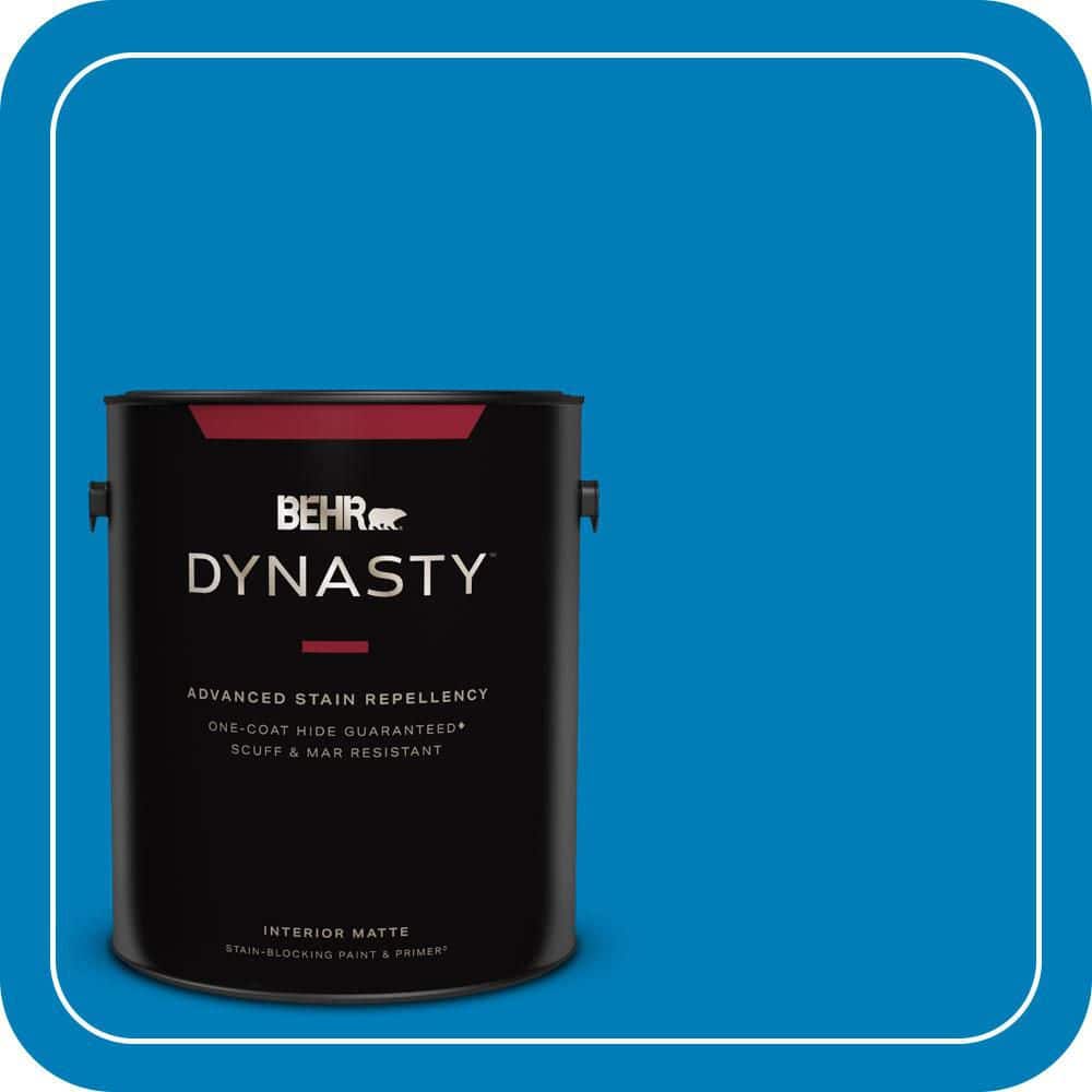 BEHR DYNASTY 1 gal. #S-G-550 Artesian Water Matte Interior Stain-Blocking Paint & Primer