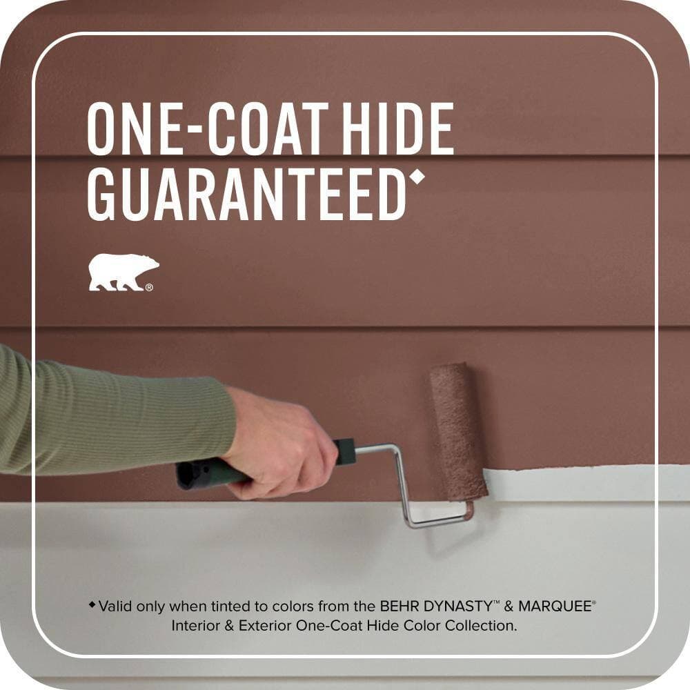 BEHR MARQUEE 1 gal. #S170-7 Dark Cherry Mocha Satin Enamel Exterior Paint & Primer (3)