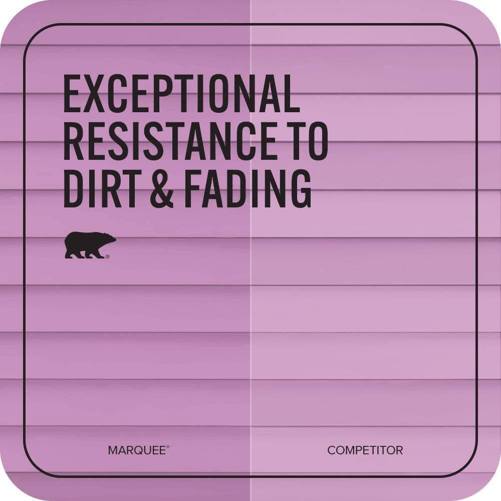 BEHR MARQUEE 1 gal. #P110-4 Rock Star Pink Flat Exterior Paint & Primer (4)