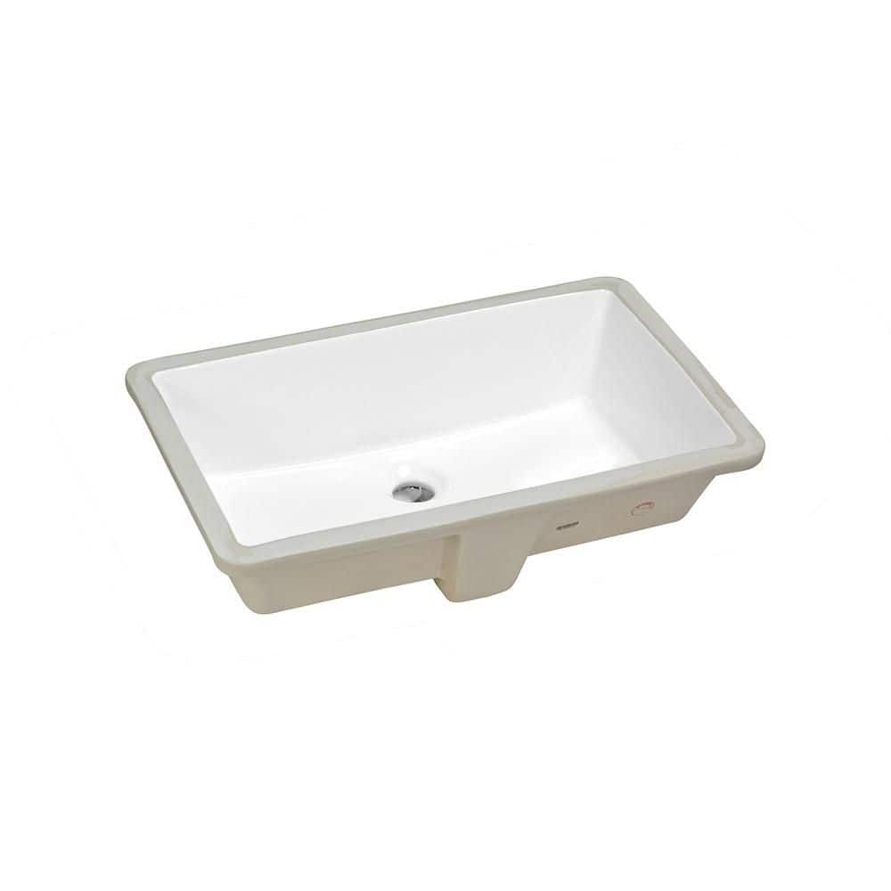 Villeroy & Boch Architectura 21.63 in. x 13.75 in. Undermount Bathroom Sink with Curved Basin in White Vitreous China
