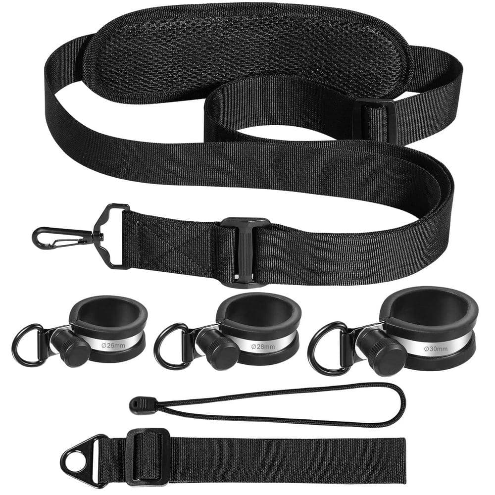 Unbranded Adjustable 49.6 in. Steel Trimmer Strap Harness with Non-Slip Clamp for Blowers, and Trimmers (1-Pack) (1)