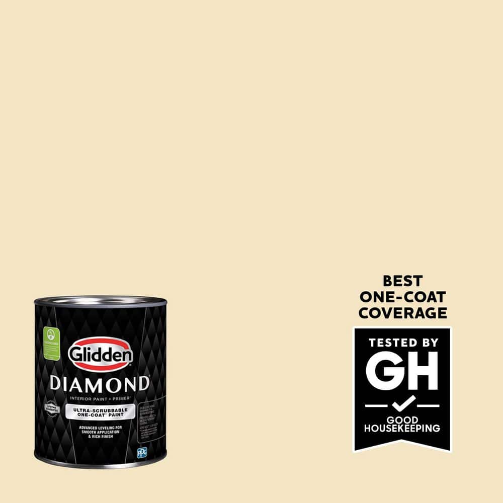 Glidden Diamond 1 qt. PPG1209-2 Sausalito Flat Interior Paint with Primer