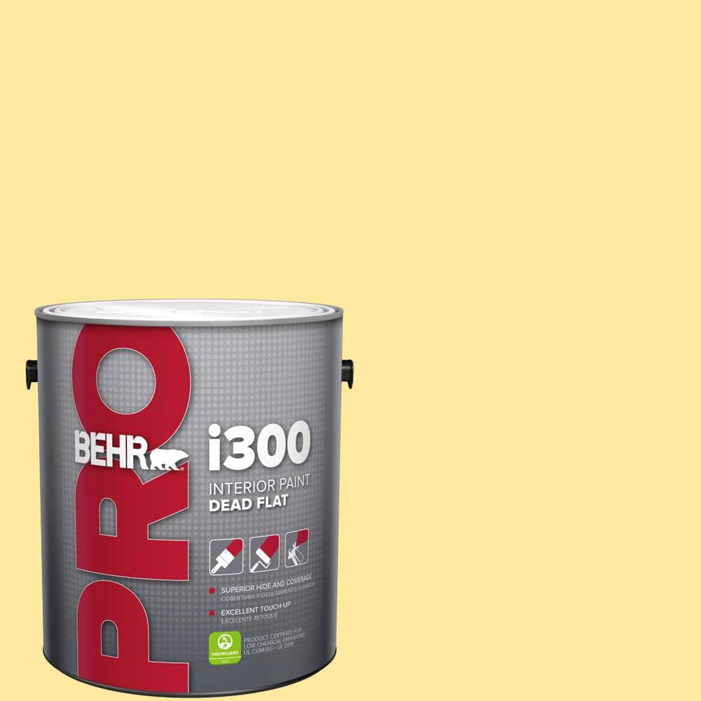 BEHR PRO 1 gal. #P300-4 Rise and Shine Dead Flat Interior Paint