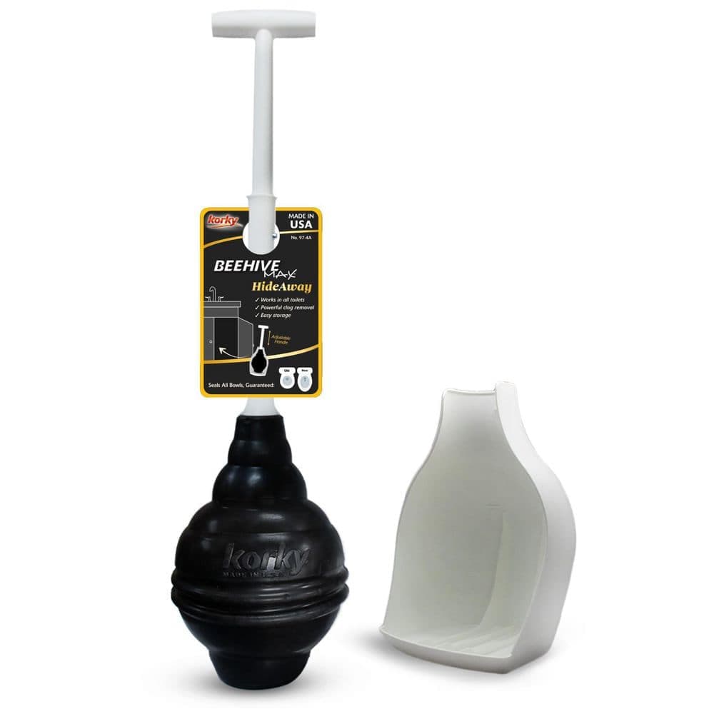 Korky Beehive Max Hideaway Plunger