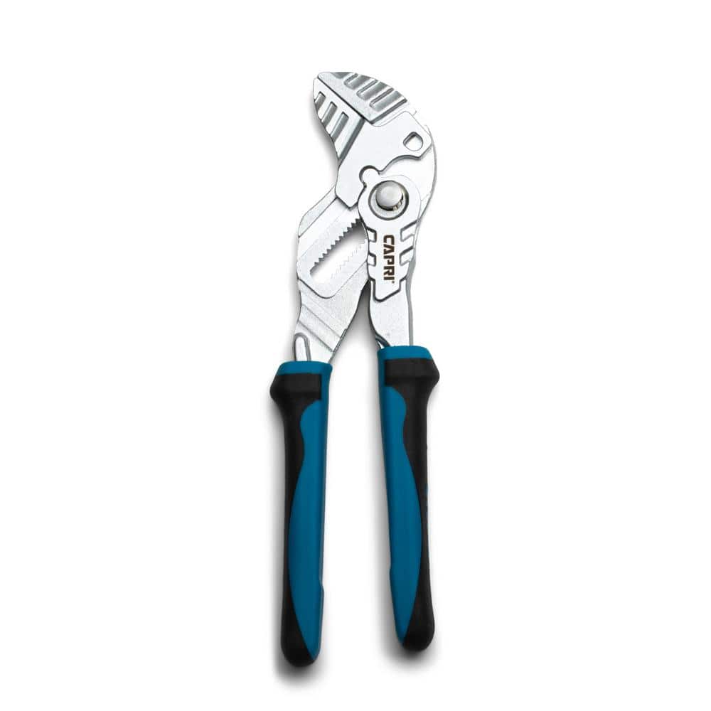 Capri Tools 7 in. Adjustable Pliers Wrench with Smooth Parallel Jaws and Soft Grip Handle