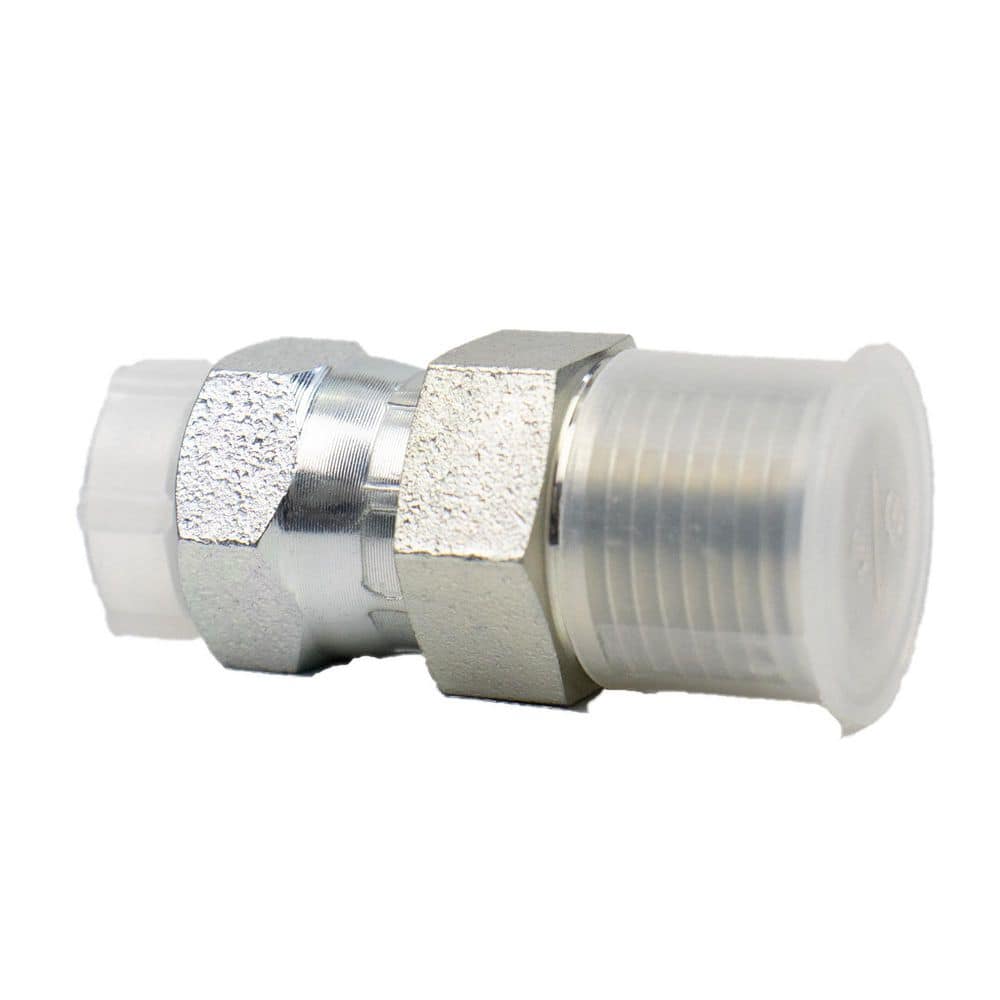 BEDFORD Swivel Adapter 3/8 in. NPT(m) x 1/4 in. NPS(f) (1)