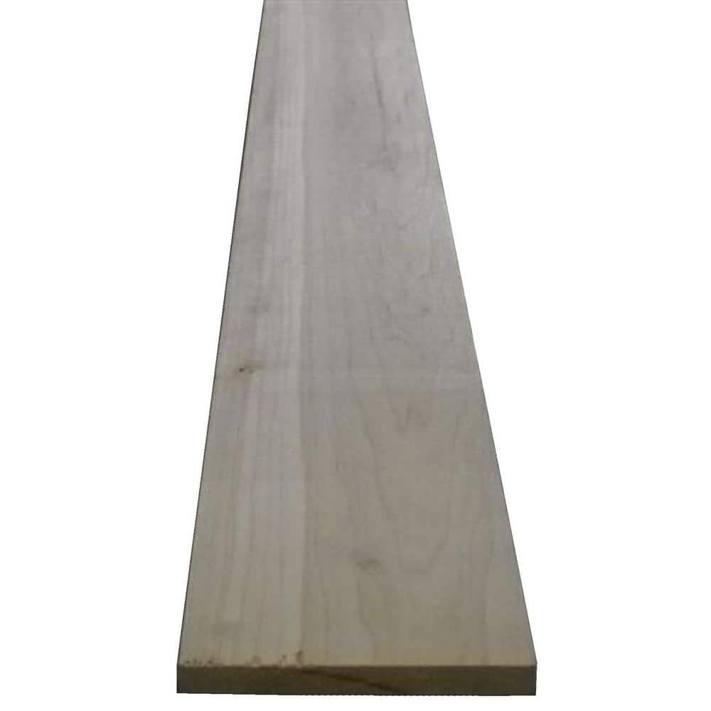 Tom's Quality Millwork 1 in. x 3 in. x Random Length Poplar Board