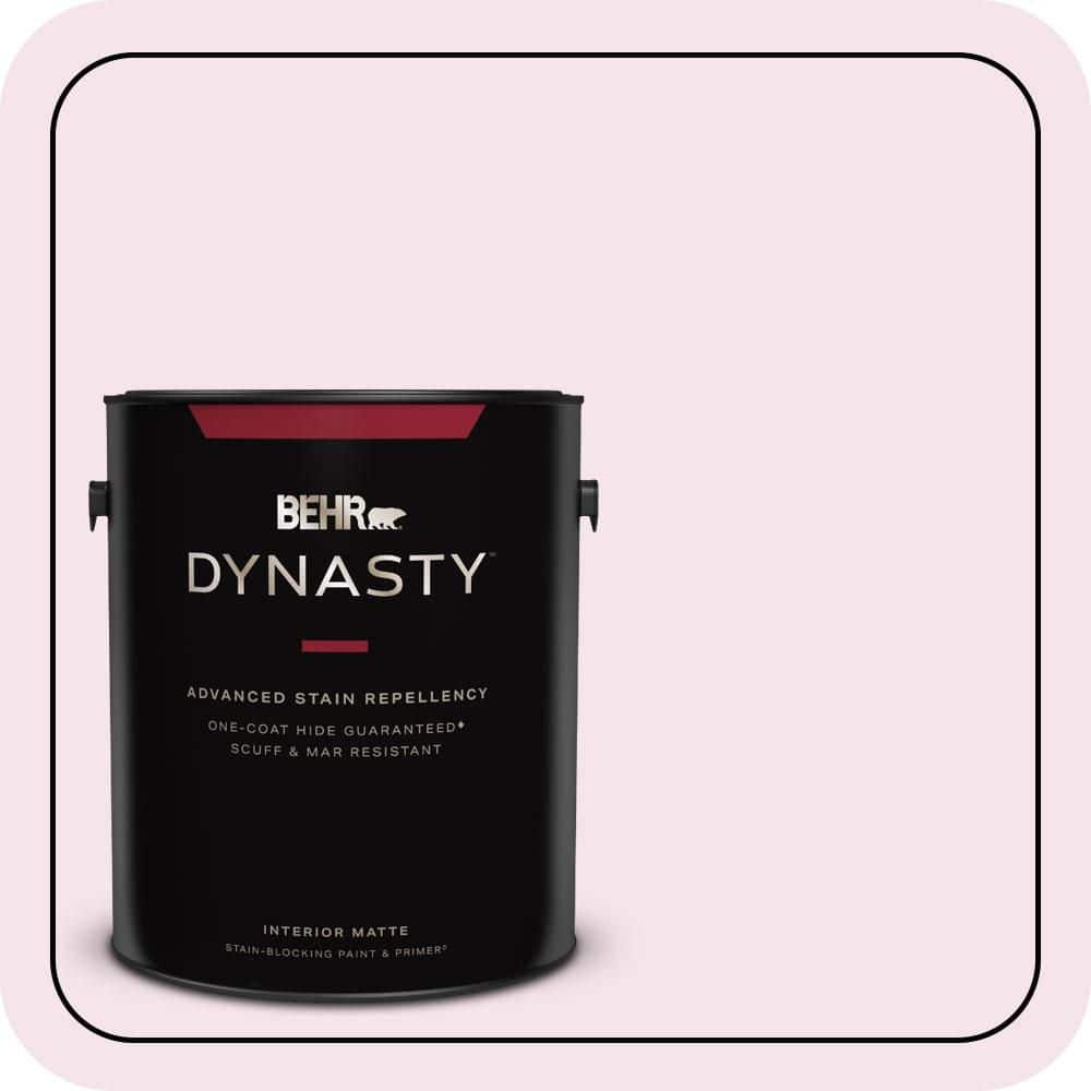 BEHR DYNASTY 1 gal. #690A-1 Zephyr Matte Interior Stain-Blocking Paint & Primer