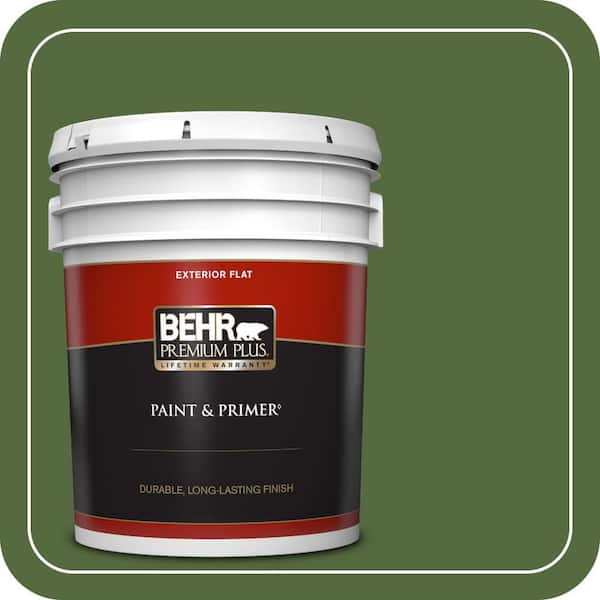 BEHR PREMIUM PLUS #410D-7 Mountain Forest Enamel Low Odor & Primer (4)