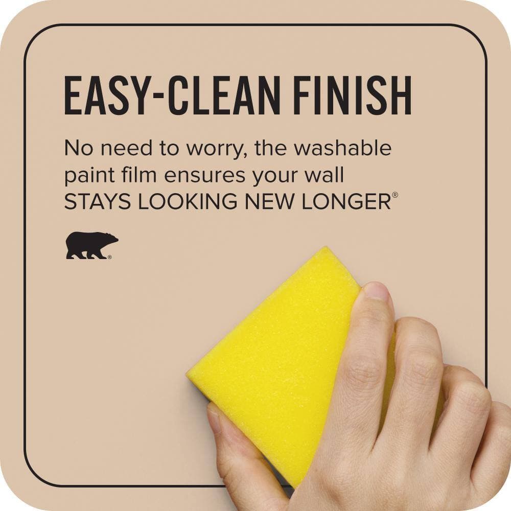 BEHR ULTRA 1 gal. #PPU3-08 Sienna Dust Extra Durable Semi-Gloss Enamel Interior Paint & Primer (4)
