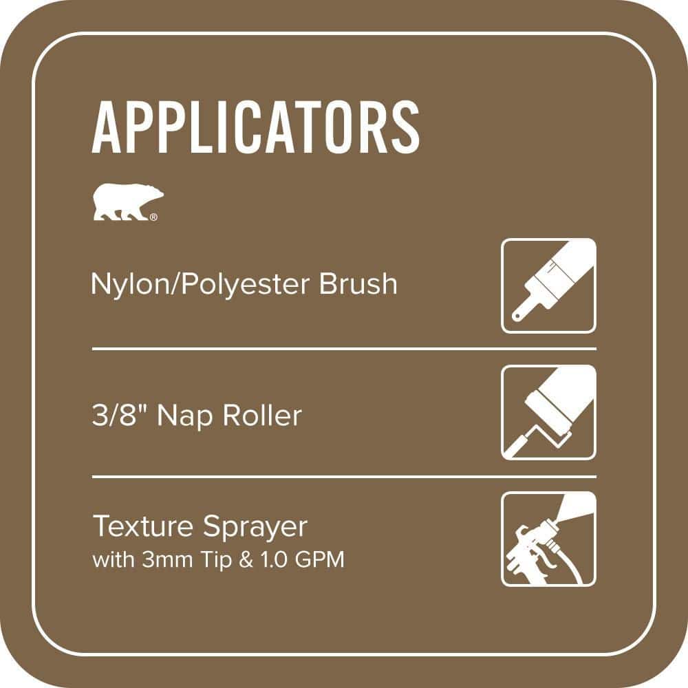 BEHR PREMIUM #PPU4-19 Textured Low-Lustre Enamel Interior/Exterior Porch and Patio Anti-Slip Floor Paint (4)