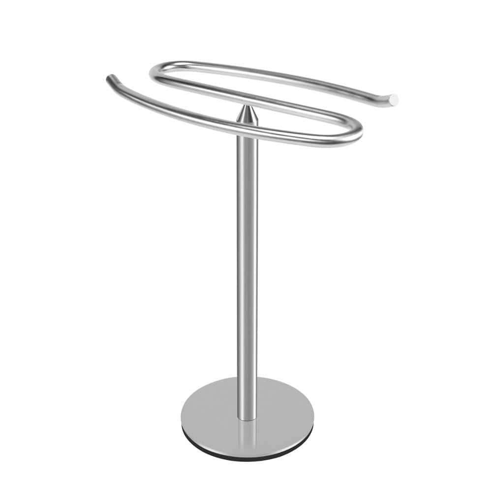 ACEHOOM Countertop S-Style Towel Holder Rack in Silver (1)