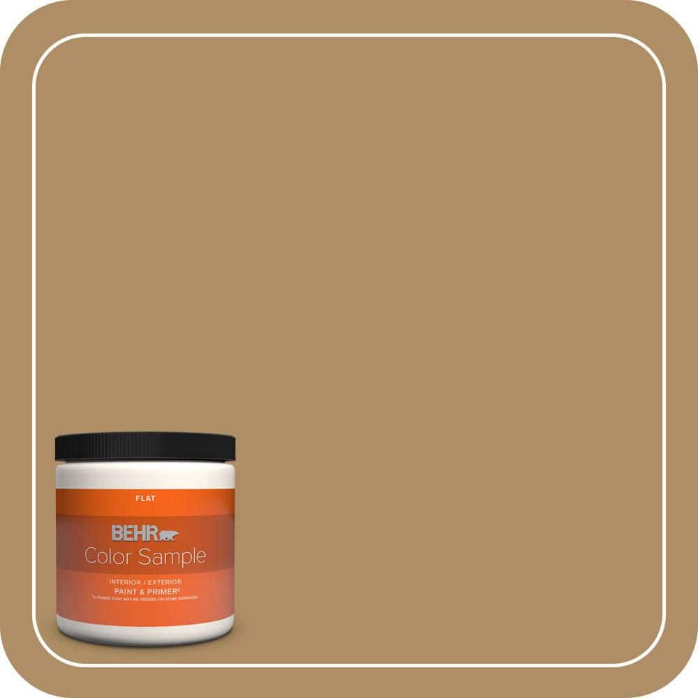 BEHR PREMIUM PLUS #300F-5 Brown Rabbit Enamel Interior Stain-Blocking Paint and Primer (1)