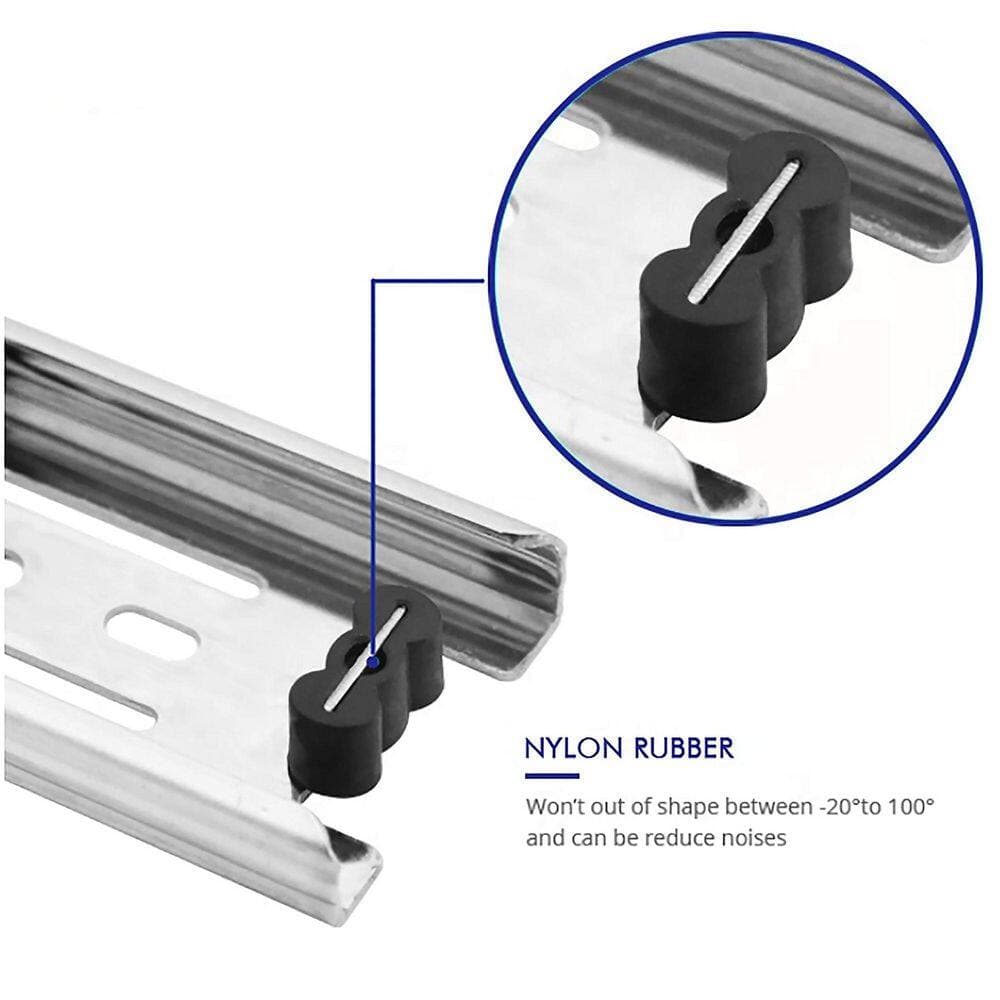 LAIFUCAM 3-Section 22 in. Zinc Plated Steel Side Mount Full Extension Soft-Close Ball Bearing Heavy Duty Drawer Slides 10 Pairs (3)