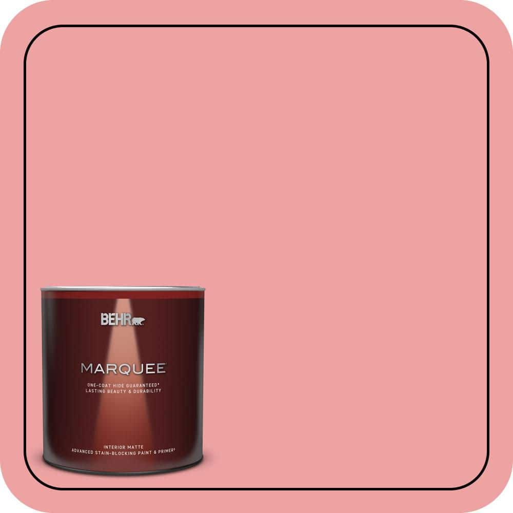 BEHR MARQUEE 1 qt. #P170-3 Infatuation Matte Interior Paint & Primer (1)