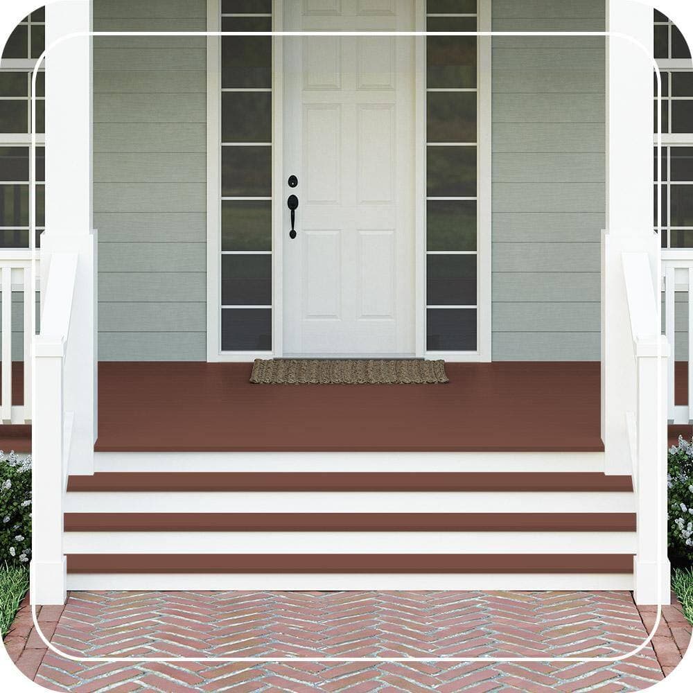 BEHR PREMIUM #HDC-AC-03 Textured Low-Lustre Enamel Interior/Exterior Porch and Patio Anti-Slip Floor Paint (2)