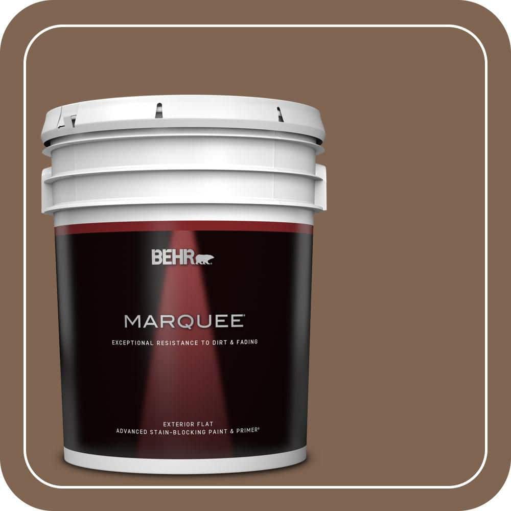 BEHR MARQUEE 5 gal. #N240-7 Joshua Tree Flat Exterior Paint & Primer (1)