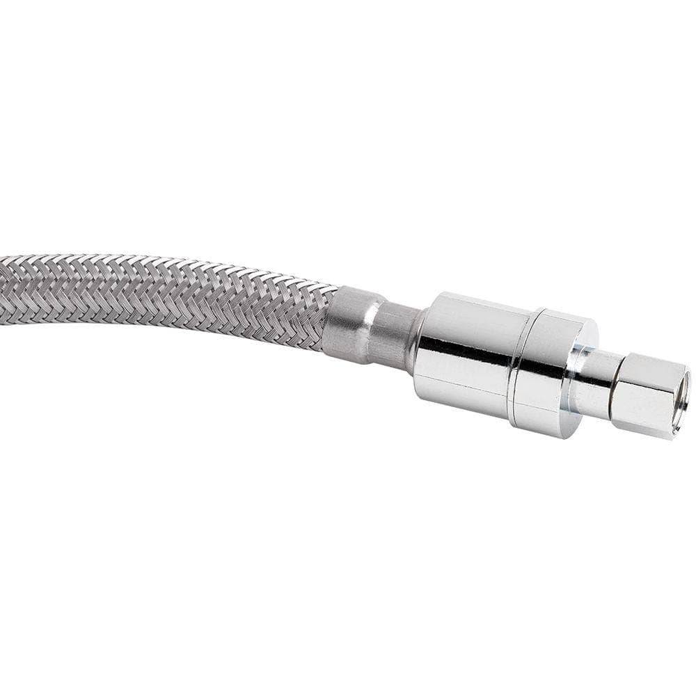 Burst Protect 1/4 in. COMP x 1/4 in. COMP x 120 in. BurstProtect Stainless Steel Ice Maker Supply Line (2)